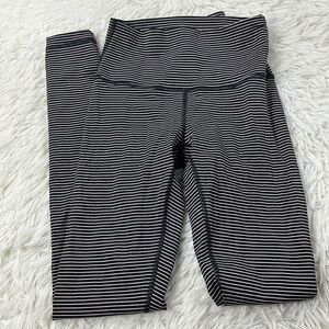 Lululemon Wunder Under High-Rise Tight 28" *Luxtreme Hype Stripe Deep Coal Mink